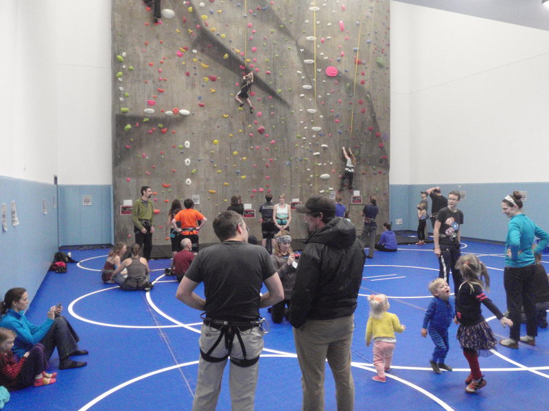 50+ climbers with another 20+ spectators shows that all the effort will make a difference in the little town.  