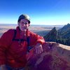 Summit of First Flatiron in Boulder, Colorado 