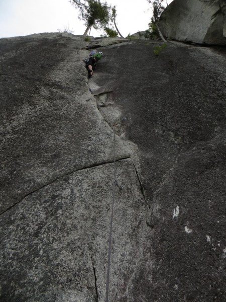 Jessica leading the nice 3rd pitch.