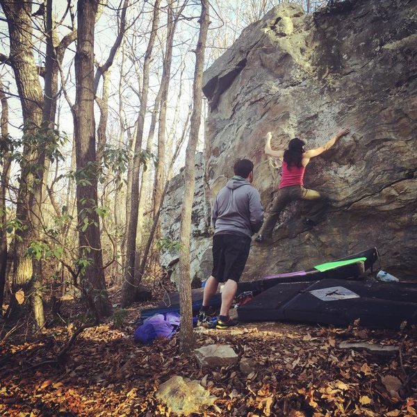 Moss man v6 at moores