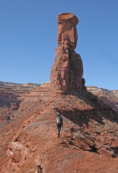 The land bridge connecting Hidden Tower and McYetta's Loaf. 