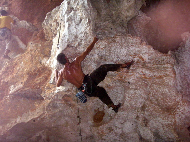 There is always roof climbing in the caves if  you show up during the rainy season. 