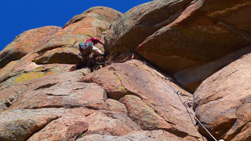 Climber on Eastern Front.