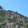 Quartzite Crags from Hwy 18, Big Bear North