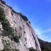 The silly pinnacle in the foreground and the main wall behind it.