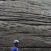 J-Sexy giving one sexy belay at Looking Glass Rock