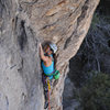 Rita Shin enjoying a great day in Josh.<br>
<br>
Photo by Steve Cox