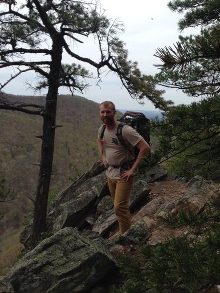 Top of the ridgeline at Buzzard Rocks.