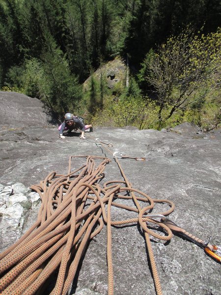 P2 slab pitch from the anchors