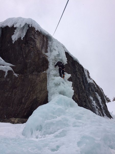 Ice climbing