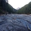 Since the flood (2013) the canyon is basically a paved pebble road. Some cliff are even closer to the deck which means rebolting may have to be done. 