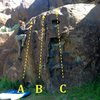 Traverse Wall:<br>
A) Clean and Crank #3 V1<br>
B) Pocket Change V1<br>
C) Bucket List V0