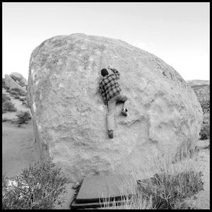 one more of dad climbing the mantle