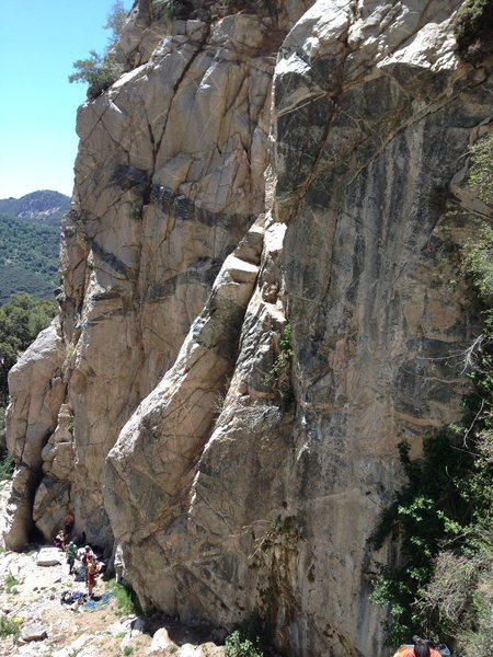 The crew in the canyon