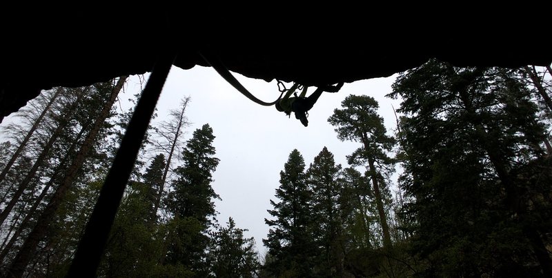 Belayer's perspective. May 2015. 