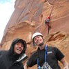 Photobombing mavericks at 'Maverick Buttress'!