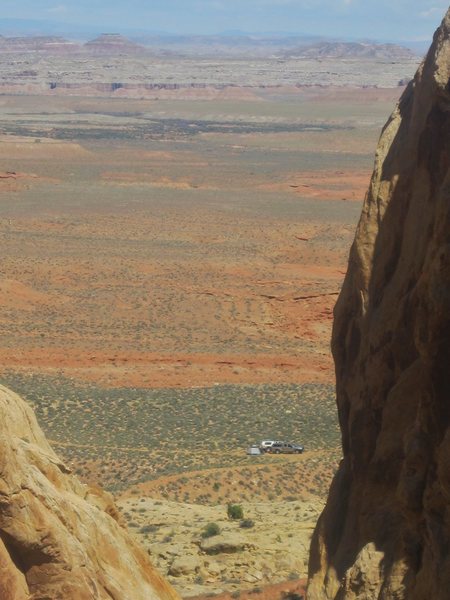 Camp at Two Finger Canyon