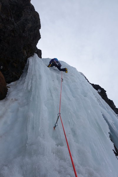 Leading crux Cosley-Houston