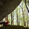 Rick gearing up for the jump on Thunger Dyno