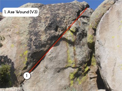 Axe Wound.
