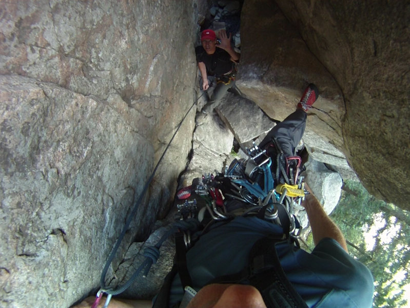 Starting Empor, Cobb Rock, Boulder Canyon