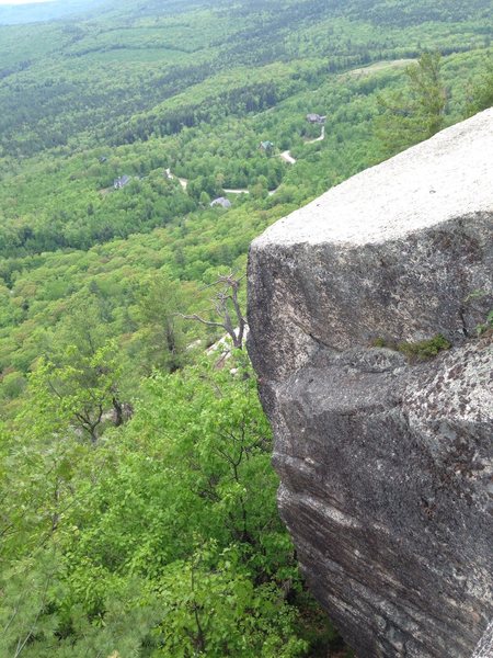 Such a nice position for a cool little climb