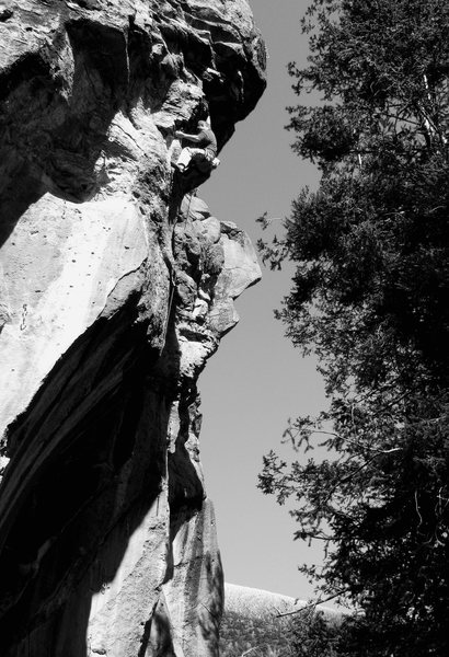 JJ on Burning Point 5.12, Peaks Crag, AZ