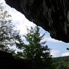 Ben on Apollo Reed, Summersville Lake, West Virginia. Definitly a world class route for sure.