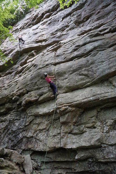 Erica in the fun crack section