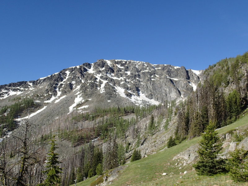 North Face from Honeymoon Pass
