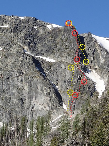 Helix and North Tower Ridge topos