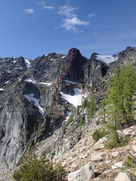 Tower Arete topo