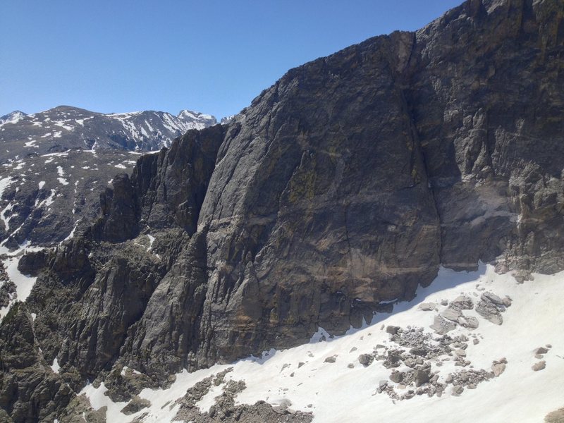 Hallett Peak, North Face 6/18/2015