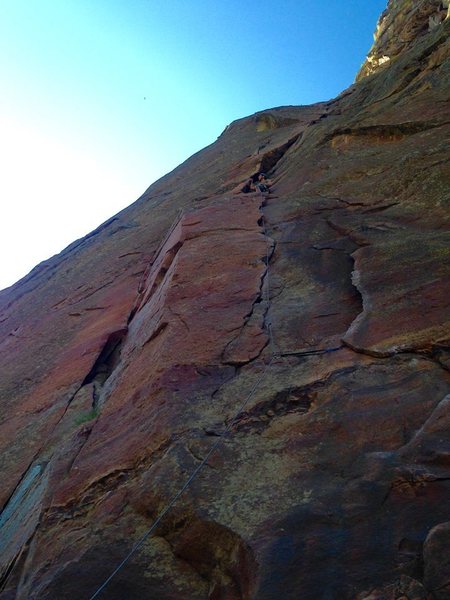 Top of pitch 1 before linking pitch 1 and pitch 2. Saturday morning and nobody around except for a couple of soloists.