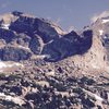 Pagoda Mountain and Crescent Ridge from the approach.