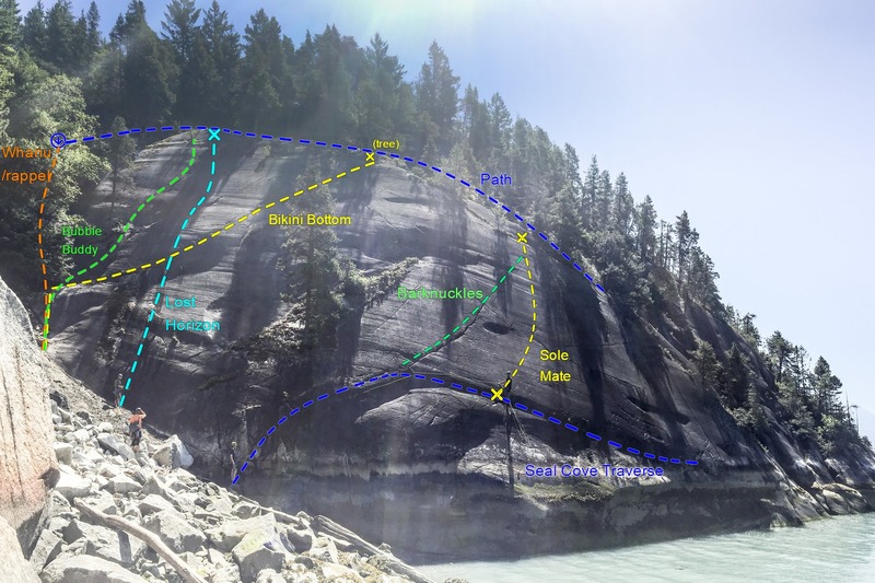 Some Seal Cove routes