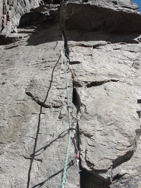 First pitch crack.