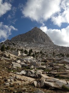 Peak 12,563 from the northeast.