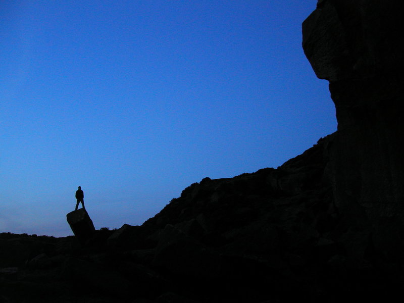 Burbage south bouldering 