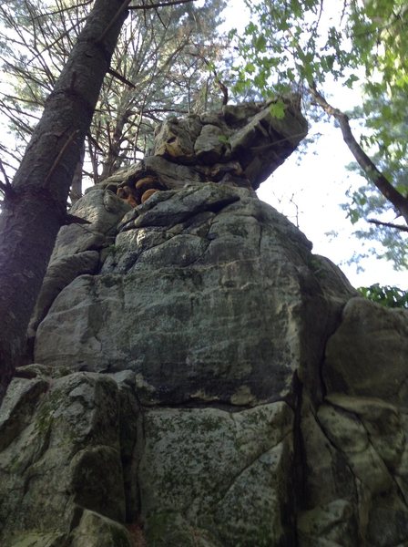 The view of the pillar from North Wall