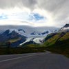 The Worthington Glacier area. 27 Mile Pk is the broad glaciated summit dome just to the left of the glacier tongue. 