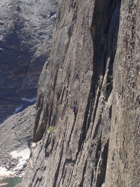 Climbers on Spear Me The Details on 7/25/2015.