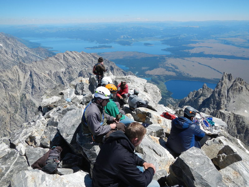 Looking for solitude on the summit?  Good luck.