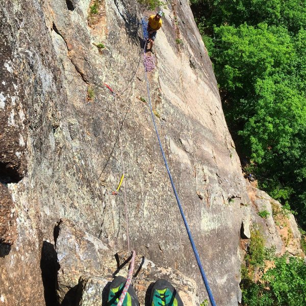 Standing on the pillar of pitch three