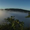 Early morning view from above orange crush :)