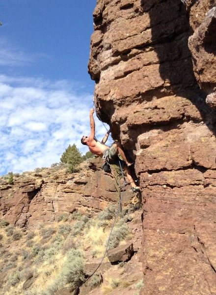 Smith Rock climbing