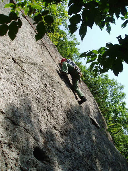 RW at the crux...perhaps not the best way to try it