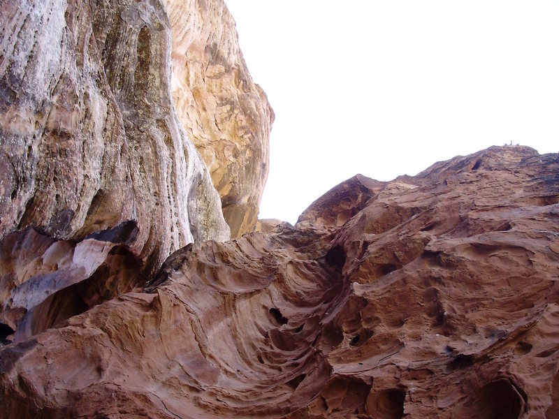 looking straight up an overhanging 5.11? I don't really remember how hard it was 11- if I had to guess