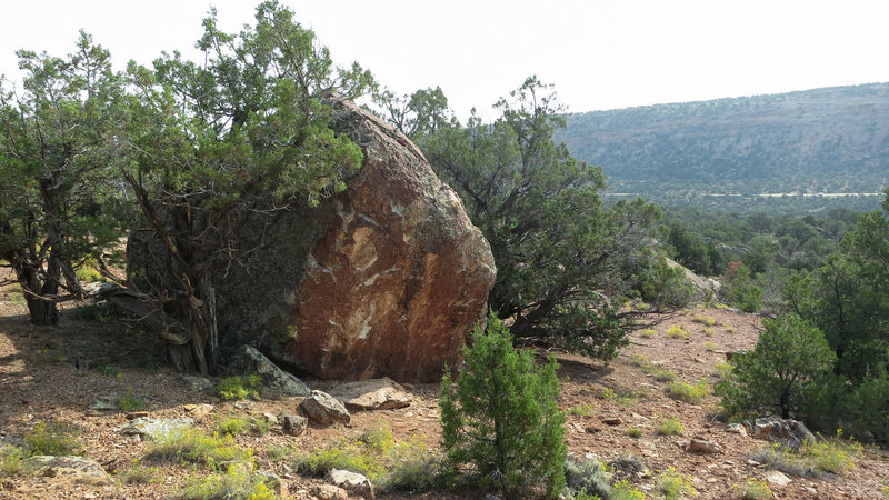 Pink's south face.