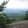 The view from halfway up of the Old Rag Mountain //HIKE//. 